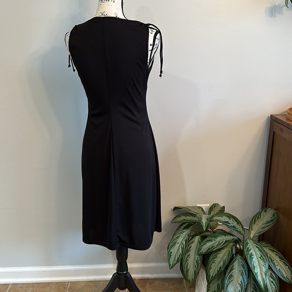 Vintage Byer Too! Black Slip Dress - Picture 4 of 12